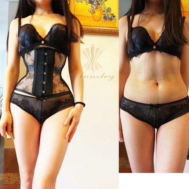 Boning Corset Steel - Annzley Corset Giảm Béo Trước Và