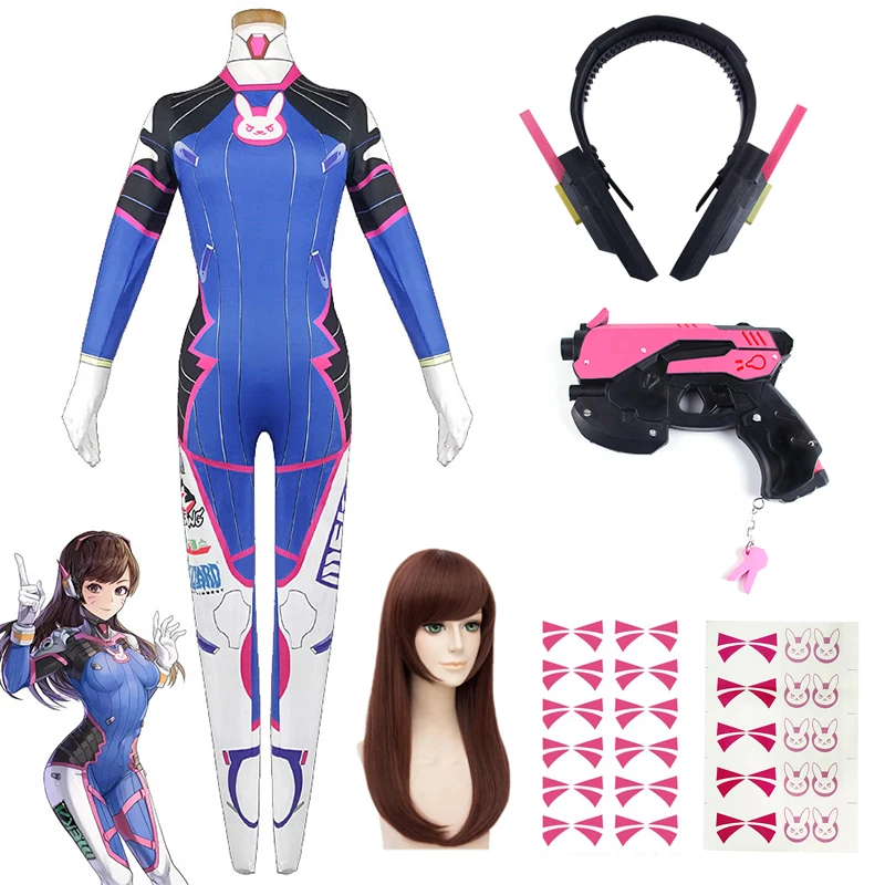 Cosplay Prop Pistol - Game Overwatch Dva Trang Phục Hóa