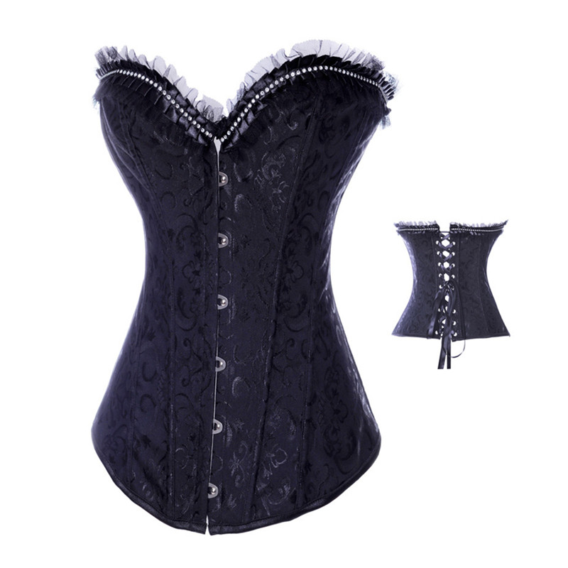 New Rhinestone Corset Full Ste - đánh giá và giá Boning Corset Steel