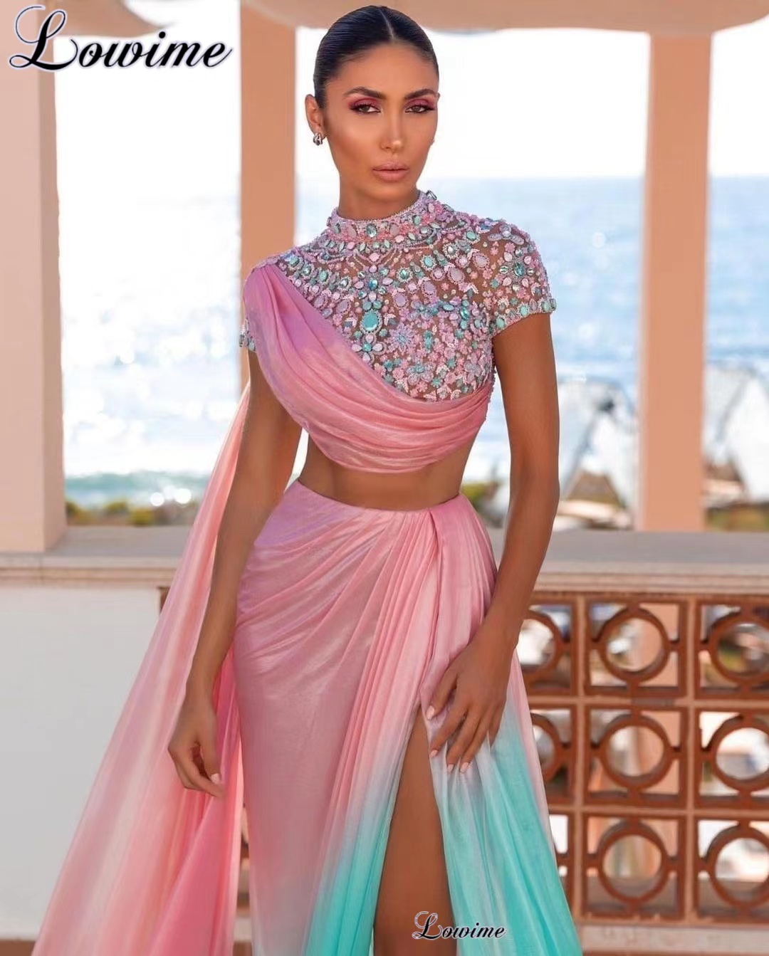 Two Pieces Dubai Prom Dresses  - đánh giá và giá Briar Cosplay Prop