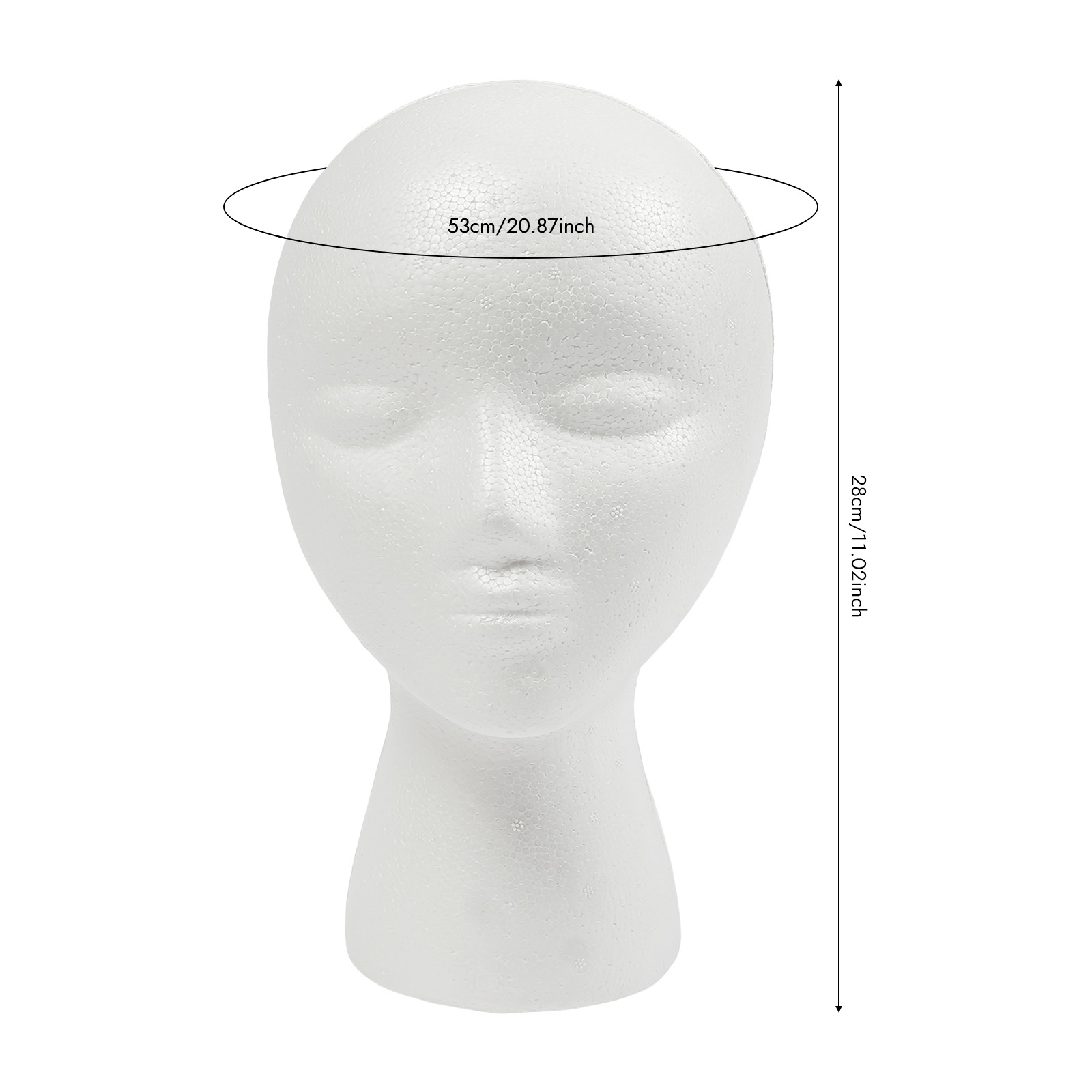 12 Pack EPS Foam Mannequin Hea - đánh giá và giá Cosplay Prop Foam