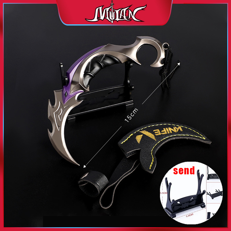 6inch Valorant EP5 Karambit Me - đánh giá và giá Craft Knife Set