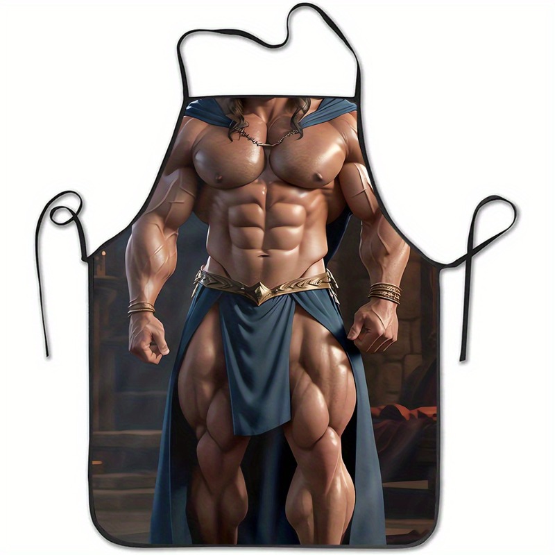 Muscle Man Apron, Sexy Male To - đánh giá và giá Briar Cosplay Prop