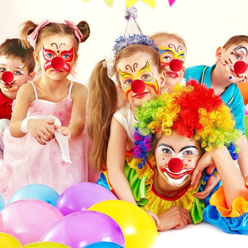 300Pcs -1 Red Funny Clown Nose - đánh giá và giá Cosplay Prop Foam