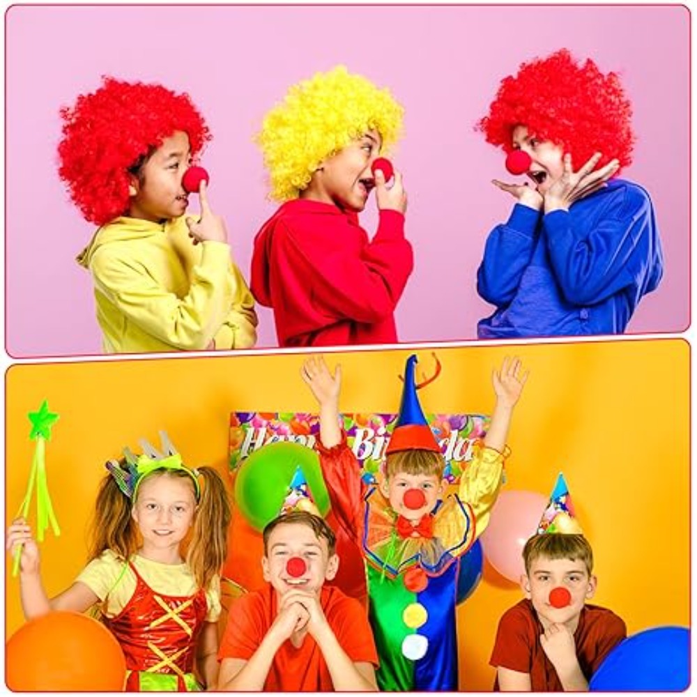 300Pcs -1 Red Funny Clown Nose - đánh giá và giá Cosplay Prop Foam