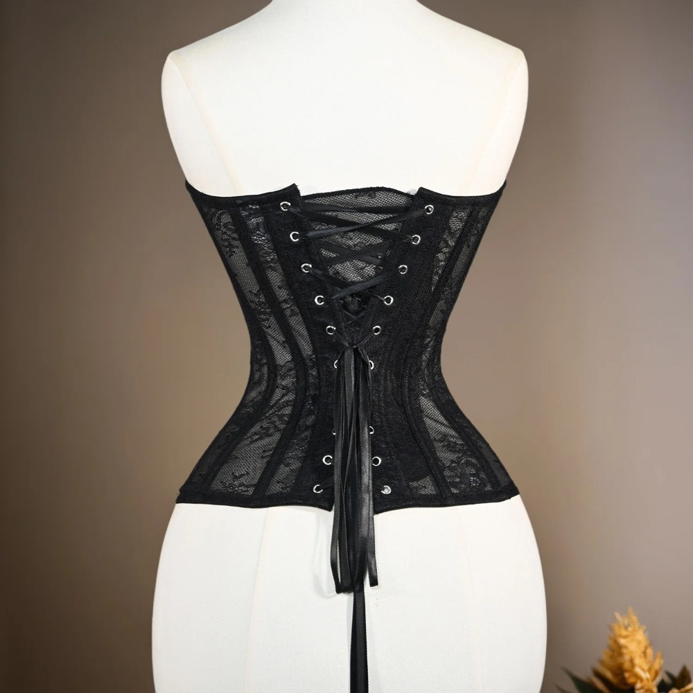 Women Mesh Corset Busiter Over - đánh giá và giá Boning Corset Steel