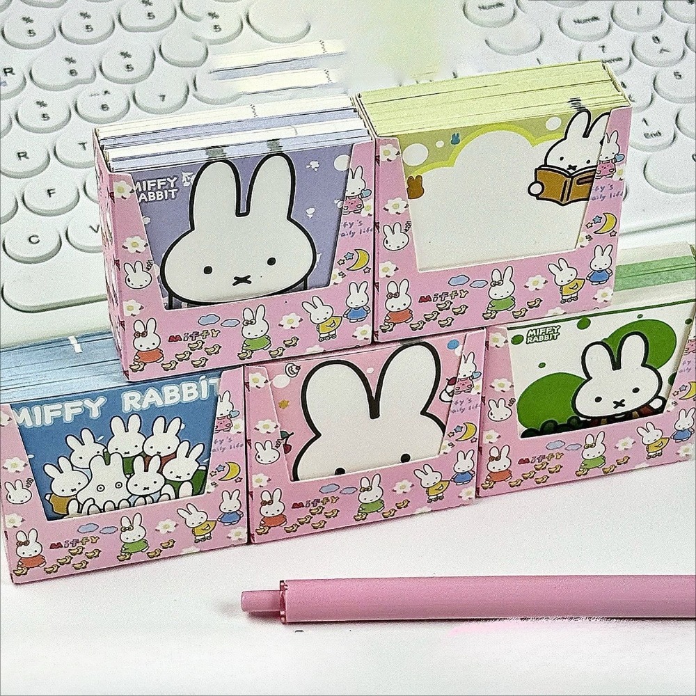 5 Types Kawaii Miffy Cute Memo - đánh giá và giá Cosplay Prop Book