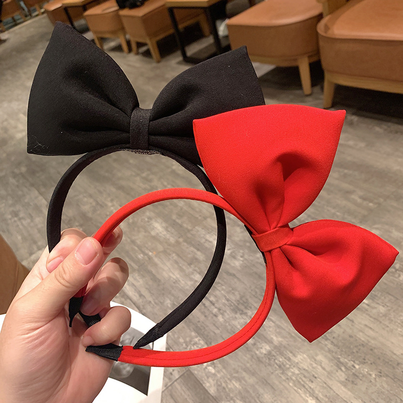 Cute Girls Red Big Bow Headban - đánh giá và giá Cosplay Floating Prop