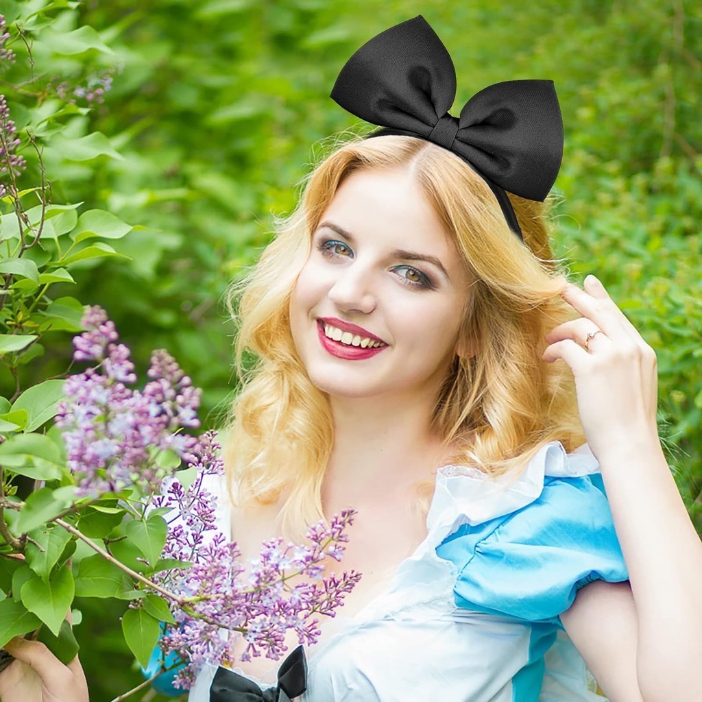 Cute Girls Red Big Bow Headban - đánh giá và giá Cosplay Floating Prop