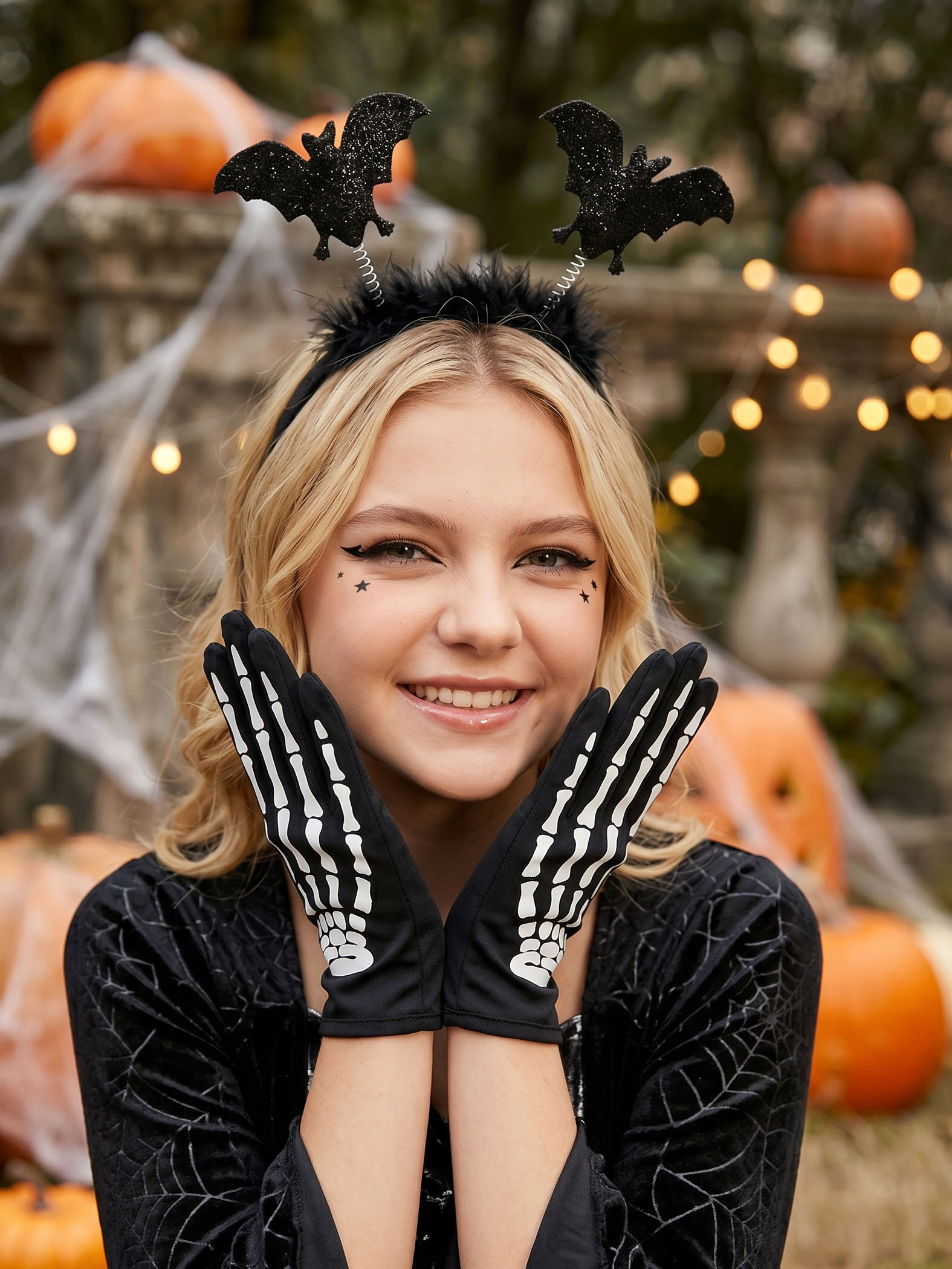 2Pcs Teen Girls Halloween Acce - đánh giá và giá Cosplay Bat Prop