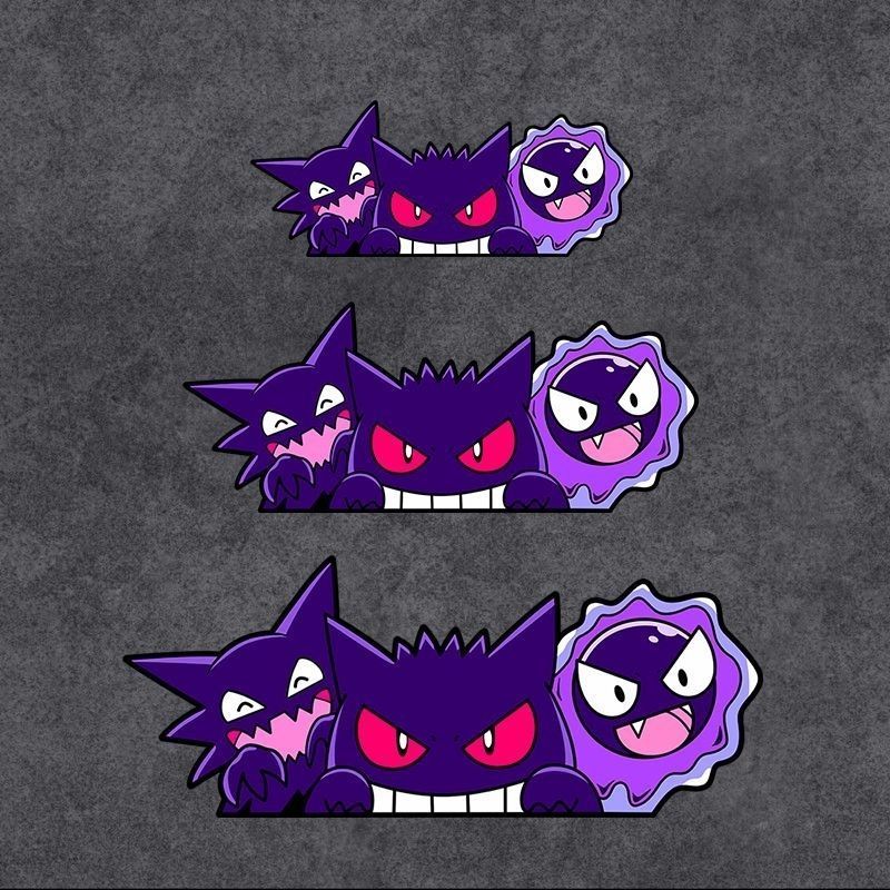 Cute Pokemon Gengar Anime Car  - đánh giá và giá Cosplay Prop Book