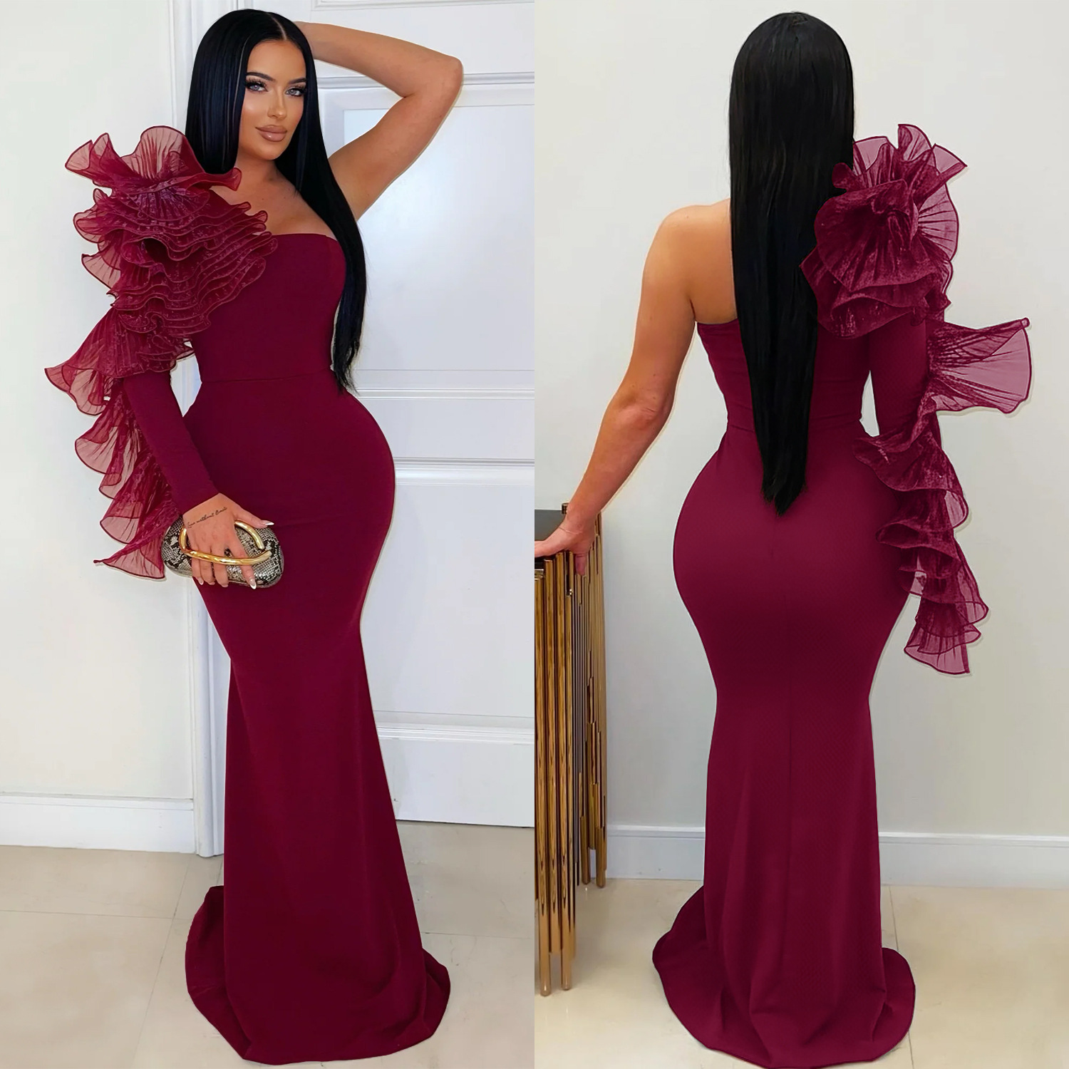 2026 New Black Ruffle Sexy One - đánh giá và giá Briar Cosplay Prop