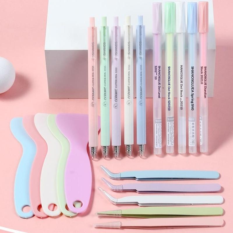 New 4Pcs/set Glue Pen Carving  - đánh giá và giá Craft Knife Set