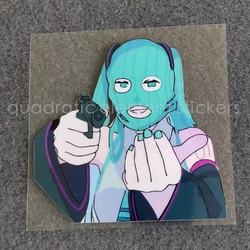 Miku Motorcycle Sticker Water  - đánh giá và giá Cosplay Floating Prop