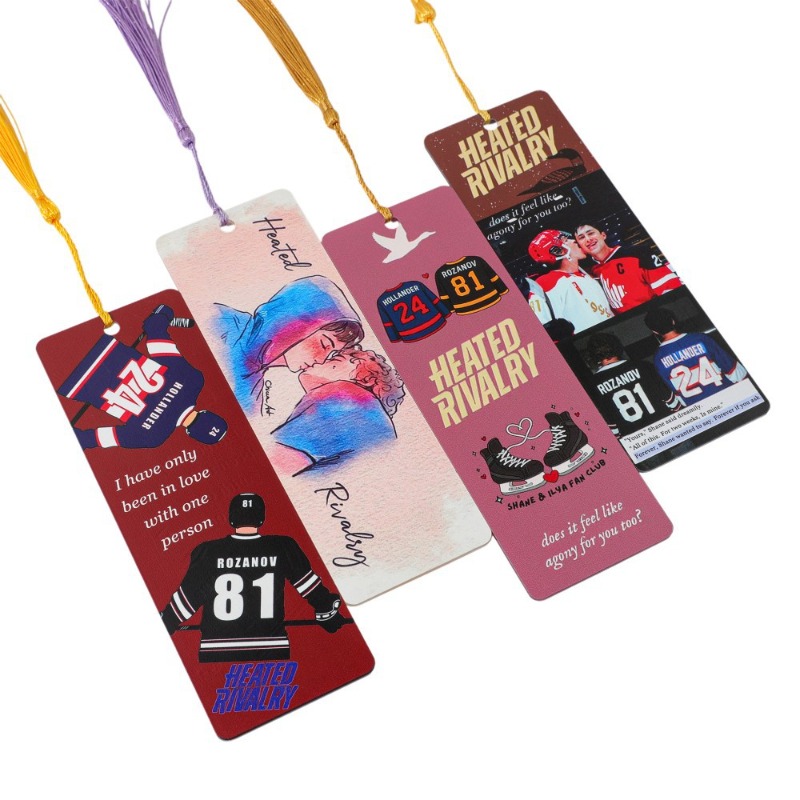 Hot Heated Rivalry Bookmarks I - đánh giá và giá Cosplay Prop Book