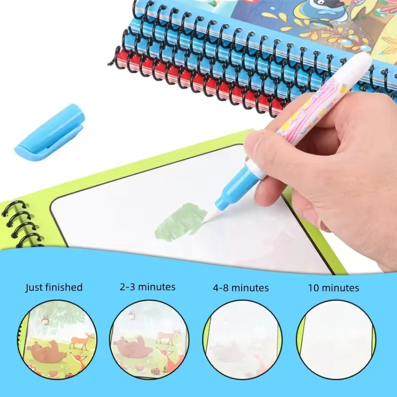 1pc Reusable Water Drawing Boo - đánh giá và giá Cosplay Prop Book