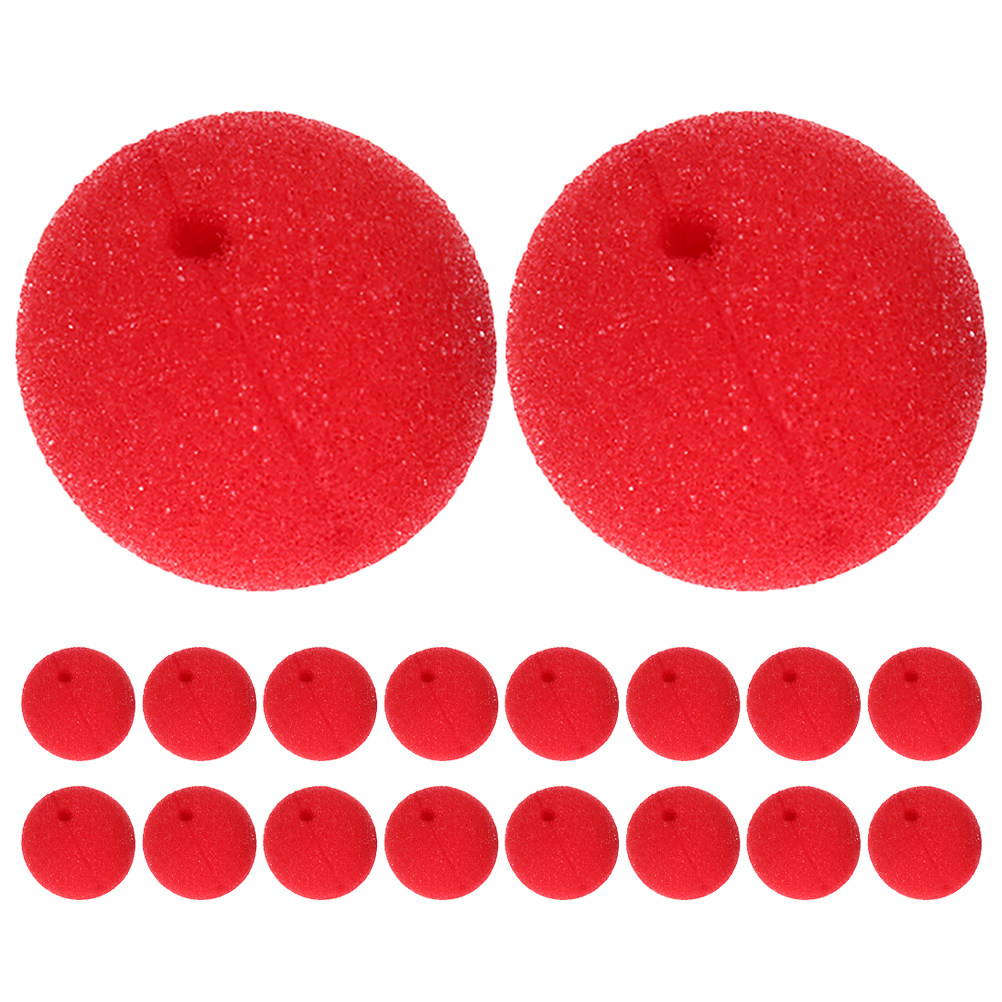 30Pcs Red Foam Clown Nose 5Cm  - đánh giá và giá Cosplay Prop Foam