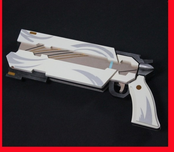 Anime Wuthering Waves MORTEFI  - đánh giá và giá Cosplay Prop Pistol