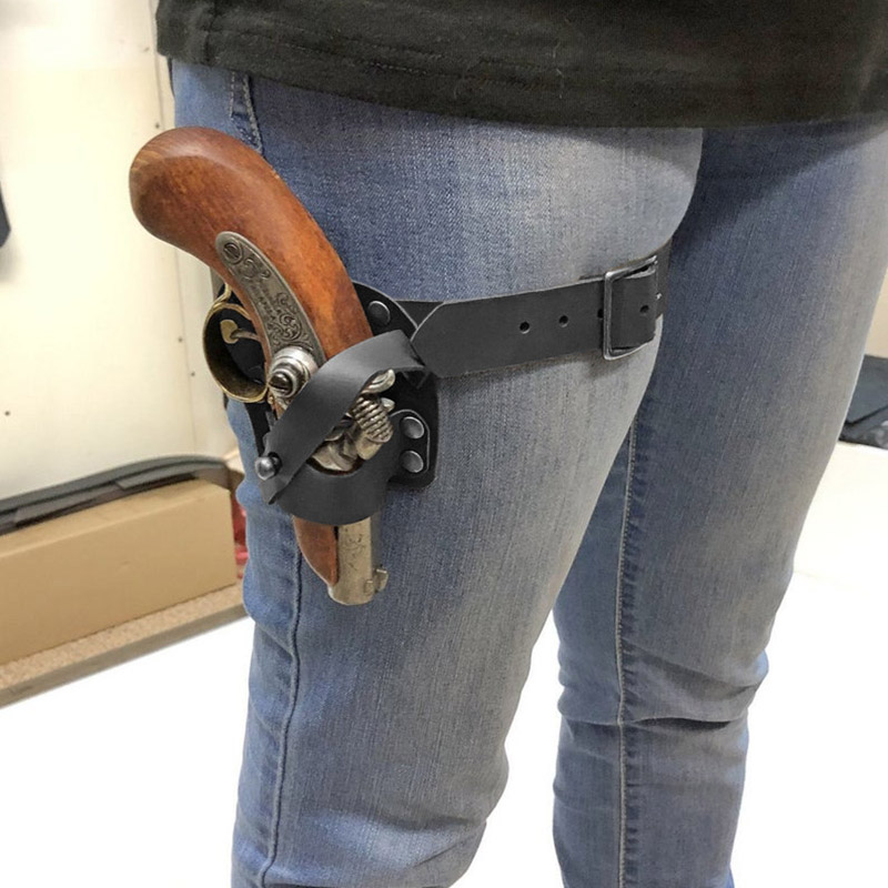 Mini Pistol Derringer Leg Gart - đánh giá và giá Cosplay Prop Pistol