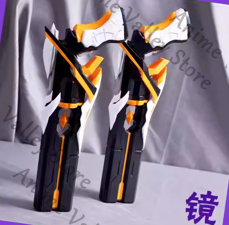 Anime Honkai Impact 3 Siegfrie - đánh giá và giá Cosplay Prop Pistol