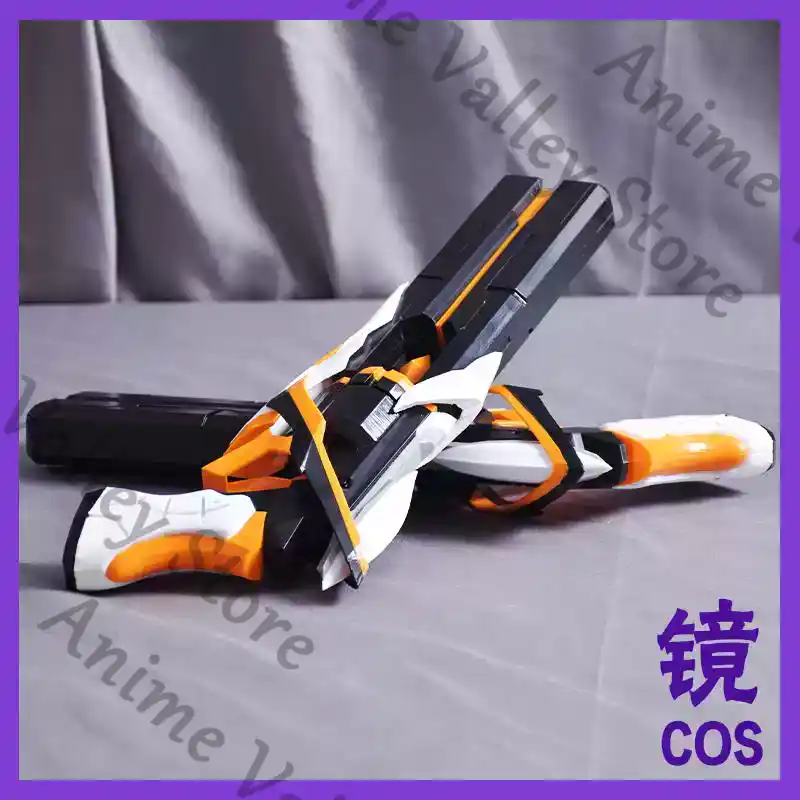 Anime Honkai Impact 3 Siegfrie - đánh giá và giá Cosplay Prop Pistol