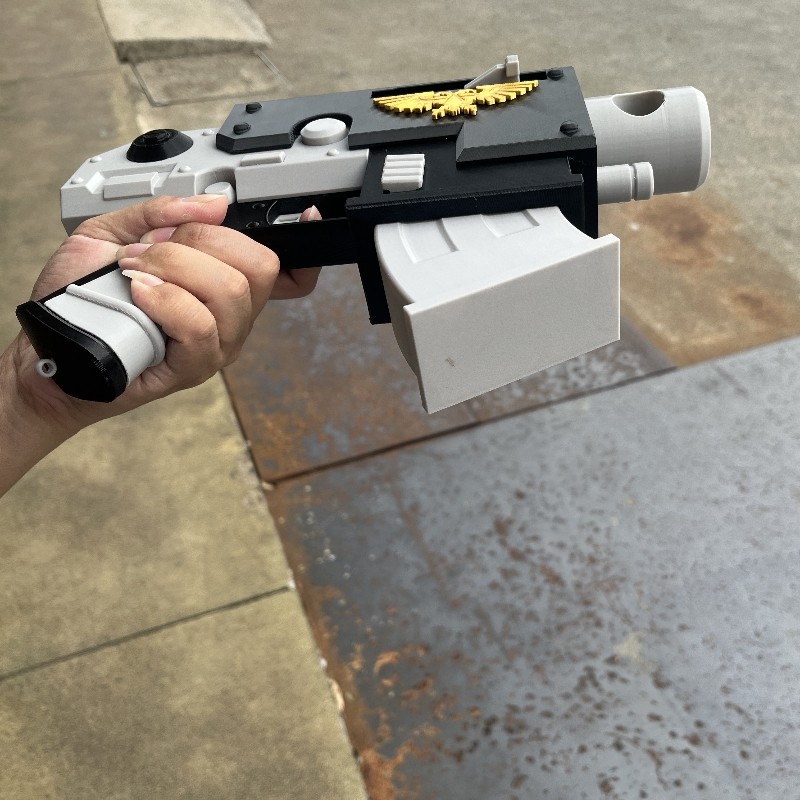 31cm Bolt Pistol 3D Printing T - đánh giá và giá Cosplay Prop Pistol