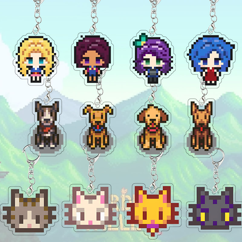 Stardew Valley Acrylic Keychai - đánh giá và giá Cosplay Floating Prop