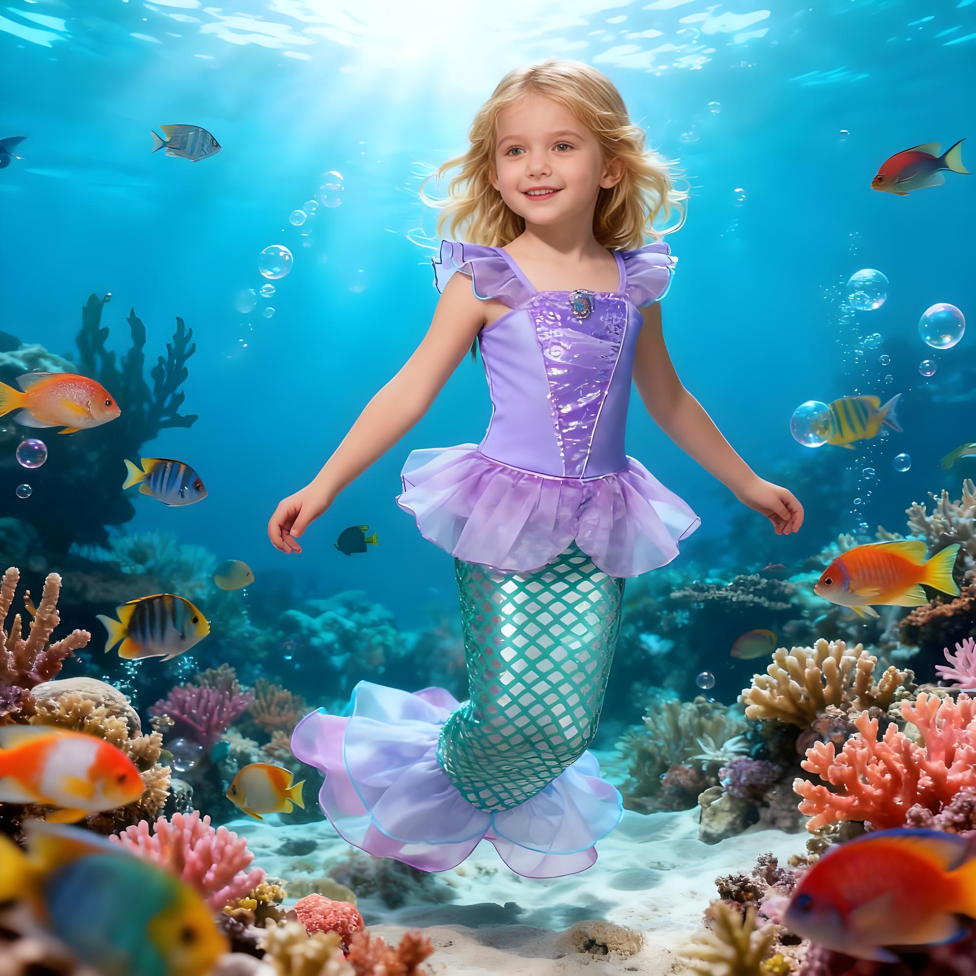 Summer Mermaid Birthday Party  - đánh giá và giá Briar Cosplay Prop