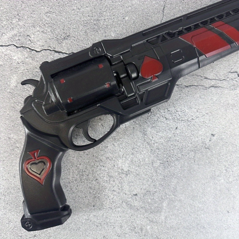 15inch PU Pistol Spades Gun Ka - đánh giá và giá Cosplay Prop Pistol